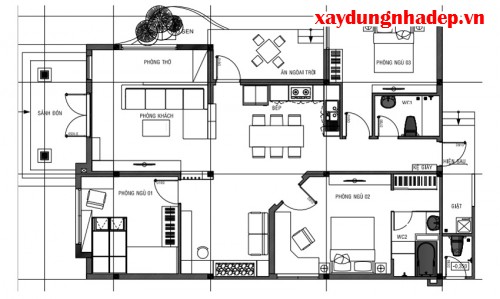 C&aacute;ch bố tr&iacute; nh&agrave;