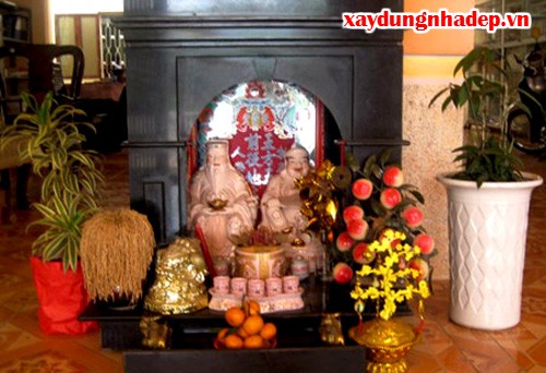 c&aacute;ch đặt b&agrave;n thờ thần t&agrave;i theo phong thủy