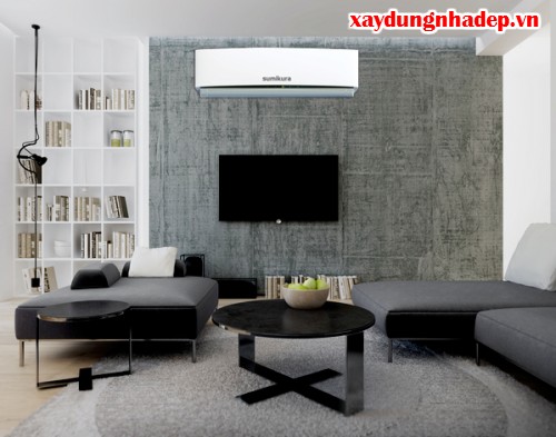 cần lưu &yacute; khi lắp đặt điều h&ograve;a trong ph&ograve;ng kh&aacute;ch