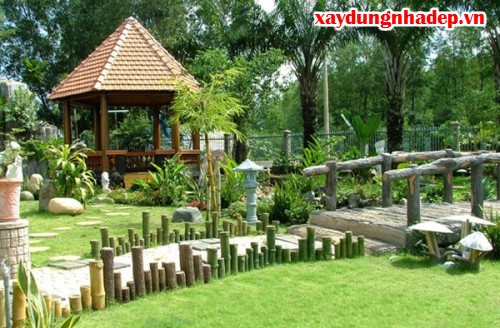 Những yếu tố phong thủy cần biết cho s&acirc;n vườn