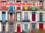 [Phong Thủy Xây Nhà] - Màu sắc của cửa chính nên chọn màu theo phong thủy