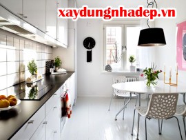 Gian bếp tại sao phải sáng sủa, màu sắc hài hoà?