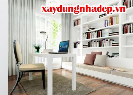 Phòng đọc sách, phòng làm việc tại sao không nên hướng mặt trời?