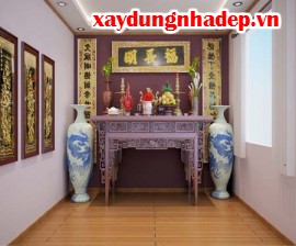 [Phong Thủy Xây Nhà] - Những điều đại kỵ cần phải lưu ý khi lập bàn thờ theo Phong Thủy