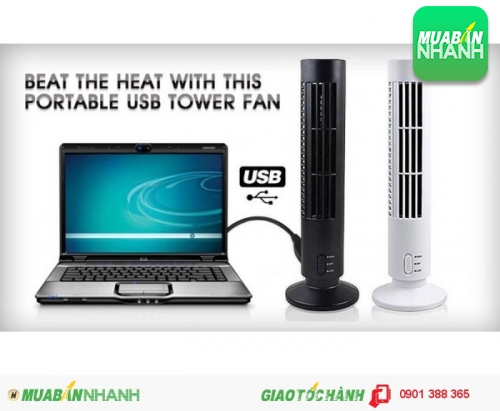 Điều hòa cây hình quạt Tháp mini Towerfan cao 33cm cổng cắm USB 2.0, 368, Minh Thiện, Xây Dựng Nhà Đẹp, 26/05/2016 14:53:52
